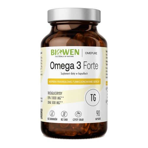 Omega 3 forte Biowen 90 kapsułek 